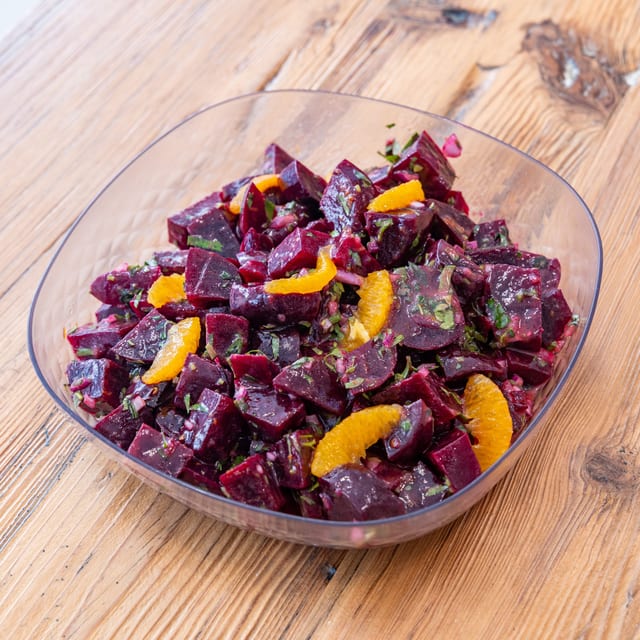 Red Beet Salad.