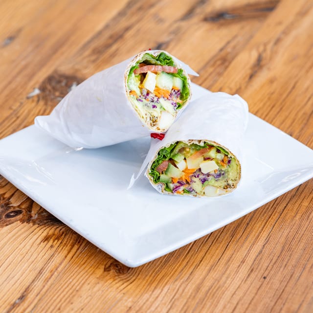 Fresh Veggie Wrap.