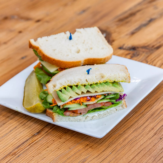 Fresh Veggie Sandwich.
