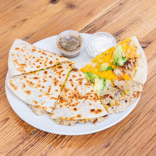 Tuna, Avocado & Cheddar.
