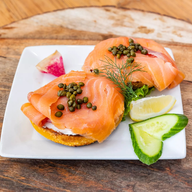 Lox Sandwich.